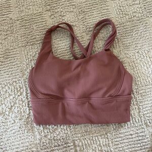 Purple lululemon sports bra